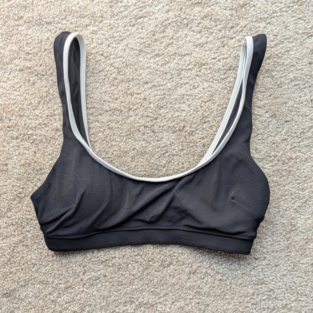 Aerie Wide Strap Scoop Bikini Top, Size XS